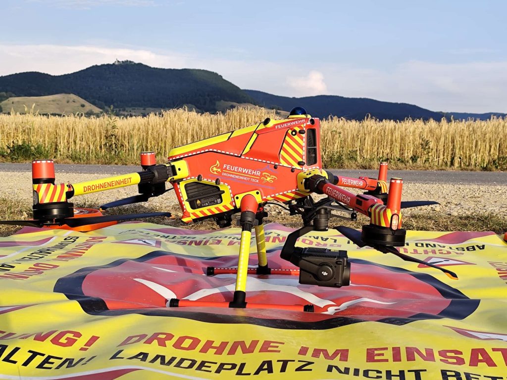 Übung „Areal Mapping“ mit der Matrice 400