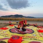 Rasterflug der Matrice 400 beim Areal Mapping