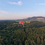 Übung der Drohneneinheit im ehemaligen Munitionslager Tiefenbachtal: Erkundung und Wärmebild