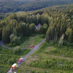 Übung der Drohneneinheit im ehemaligen Munitionslager Tiefenbachtal: Erkundung und Wärmebild