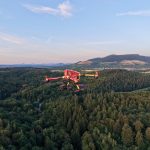 Übung der Drohneneinheit im ehemaligen Munitionslager Tiefenbachtal: Erkundung und Wärmebild