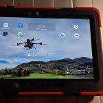 Robustes Tablet zur Flugplanung und Wetterbeobachtung